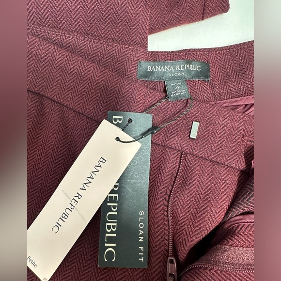 NWT Banana Republic Sloan Slim Ankle Pant Sz 4P - Picture 10 of 12